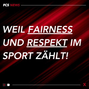 Für mehr Fairness und Respekt im Fußball!​