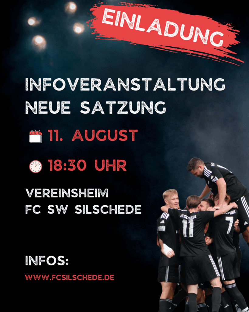 Info - Neue Satzung